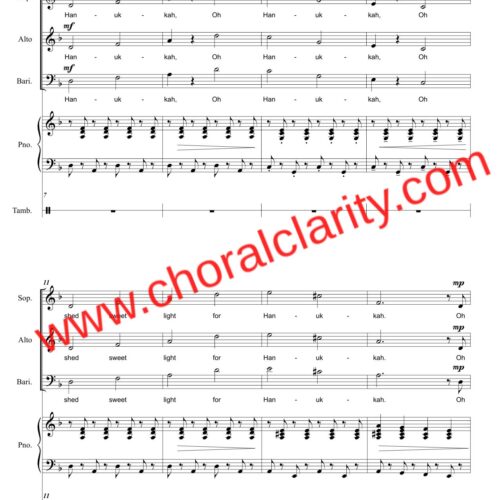 Jingle Bells (SATB) for choir - Choral Clarity